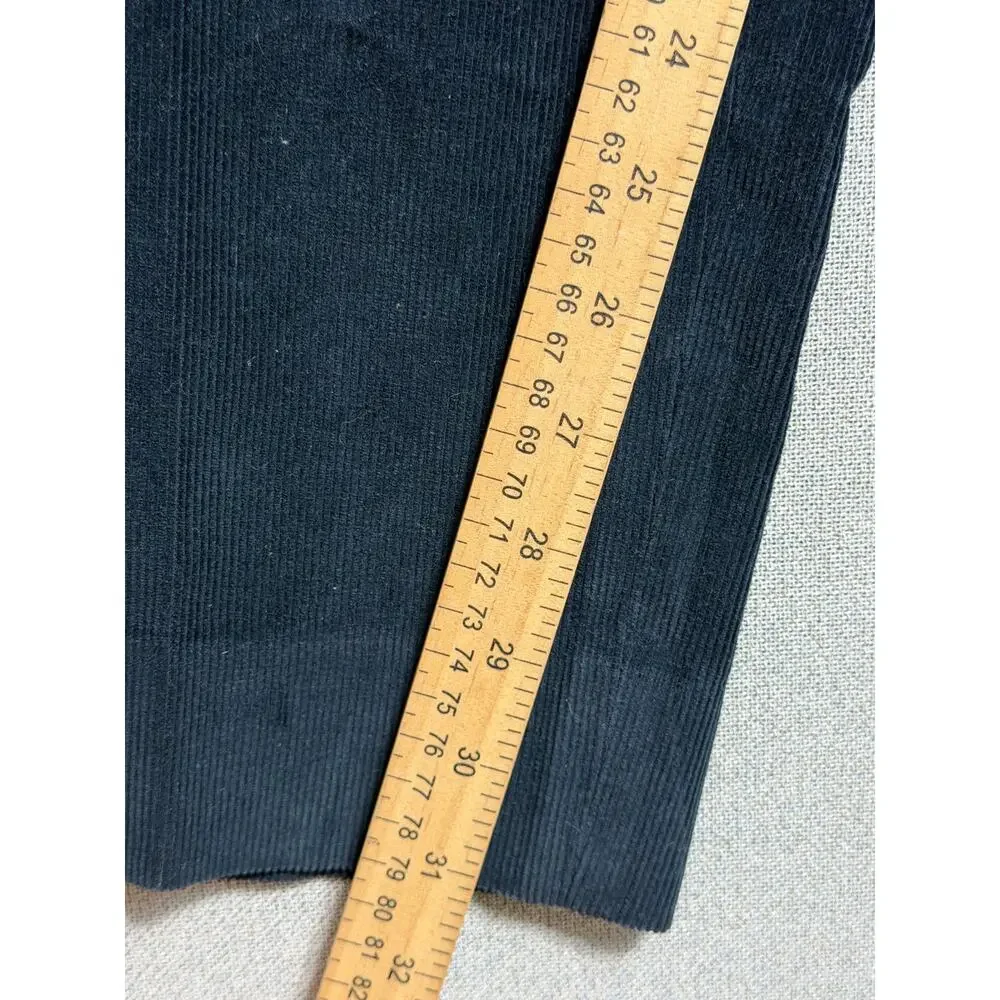 VTG‎ Gucci Corduroy Trousers Mens 52 Italy Navy OPTI Zip Designer Tailored 33x31